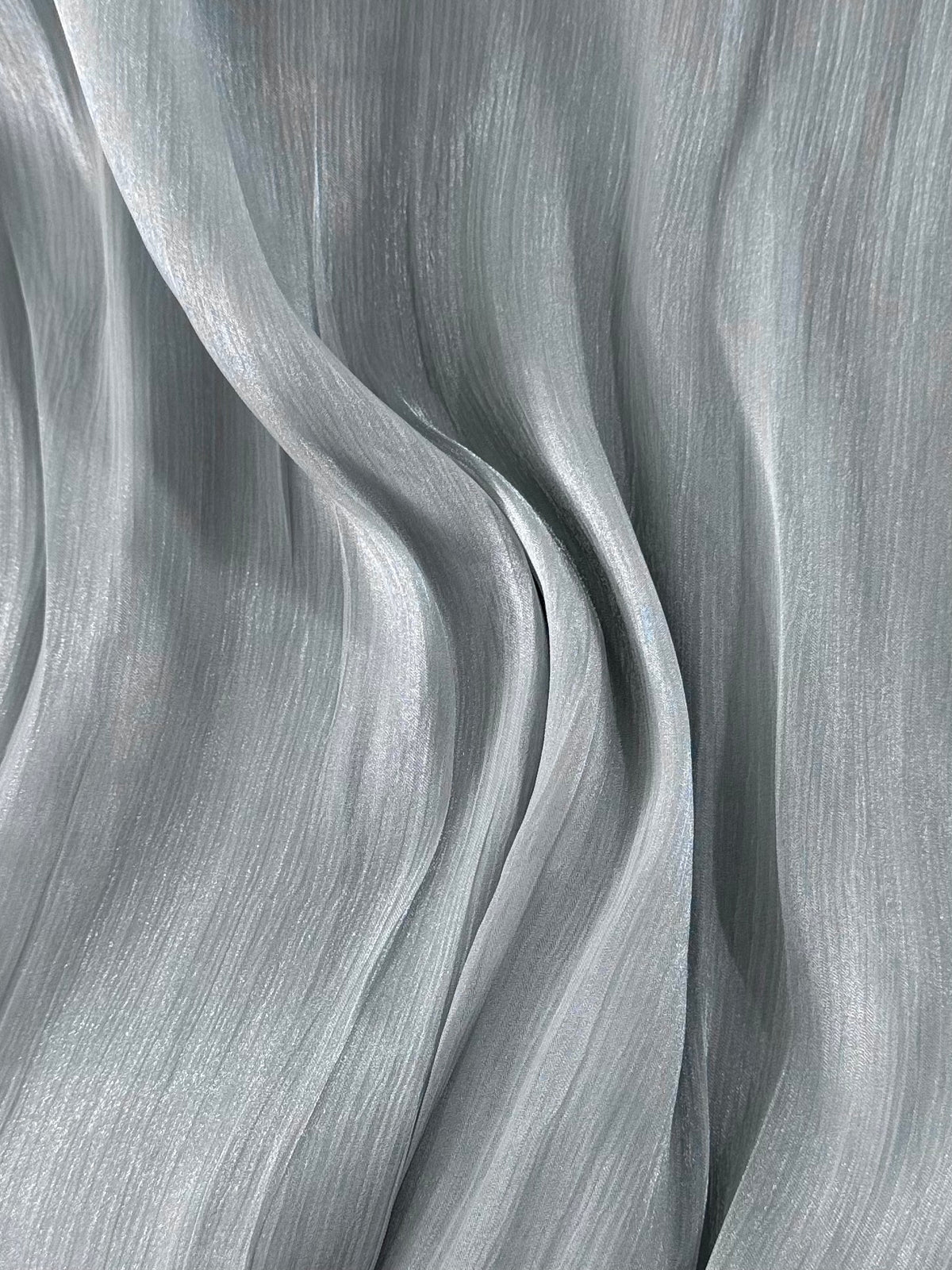 Ice Blue Luxury Silk