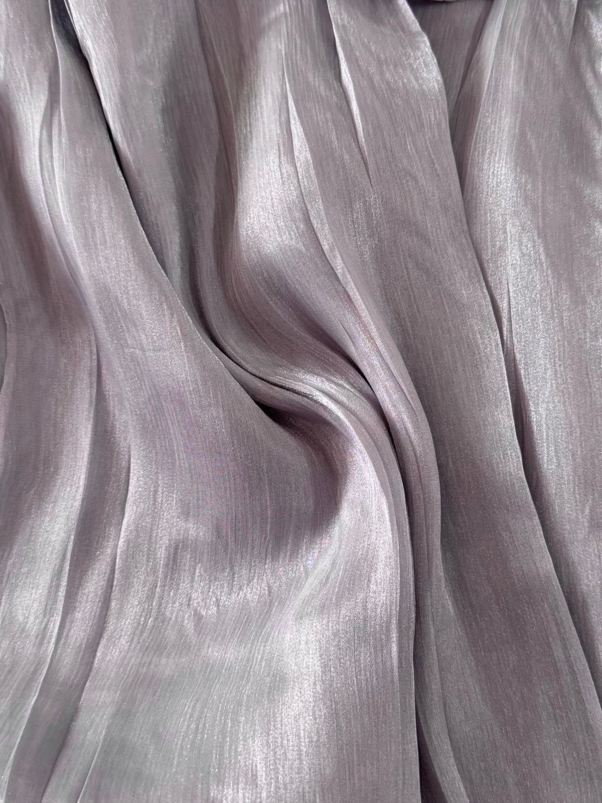 Grey Luxury Silk