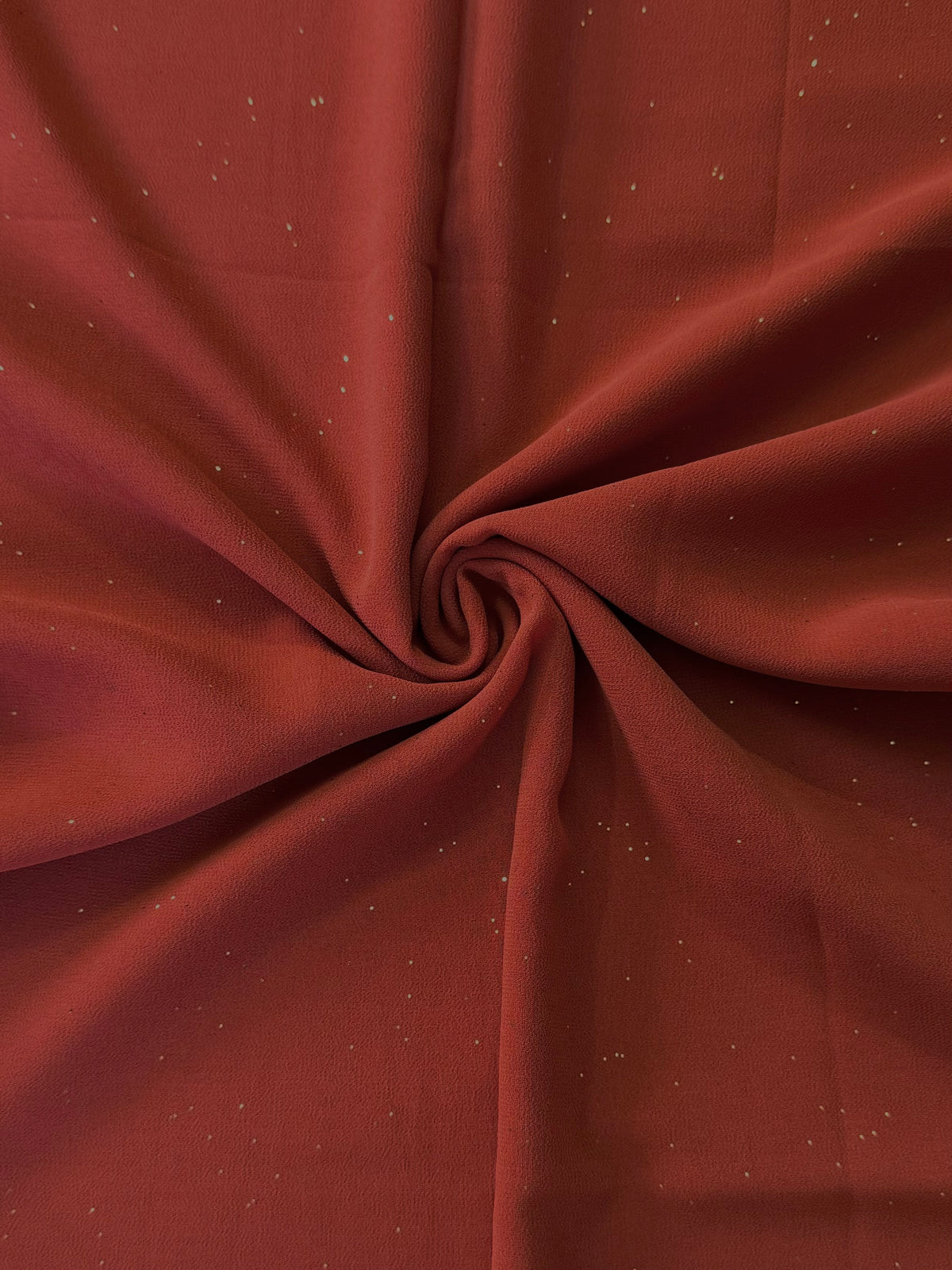 Orange Dust Georgette
