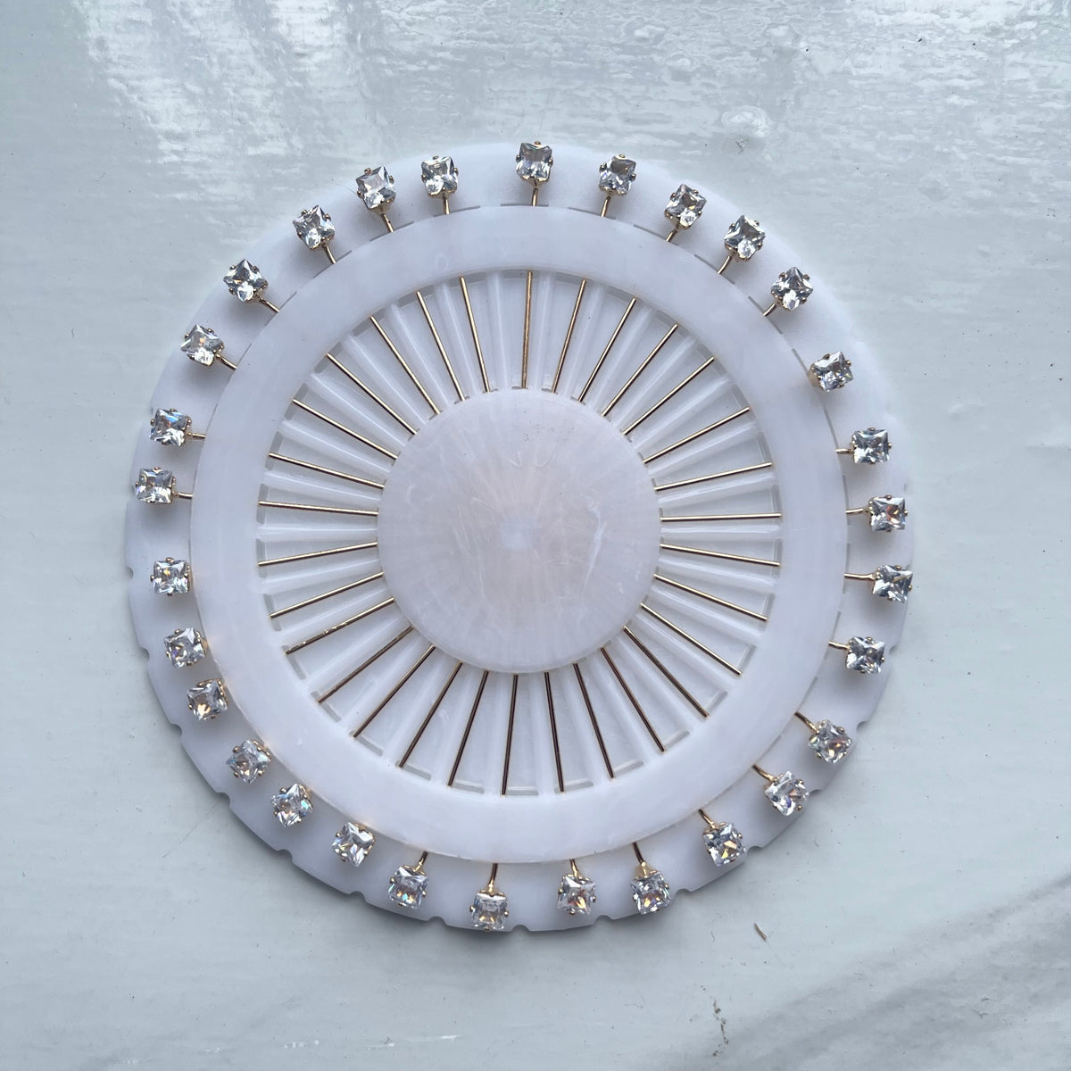 Crystal Pin Wheel
