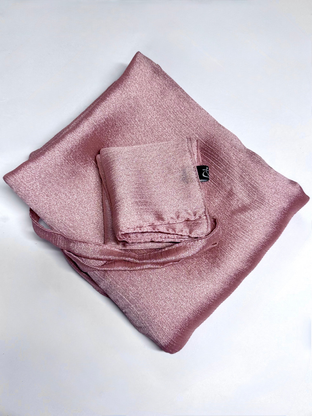 Bubblegum Shimmer Hijab-Niqab Set