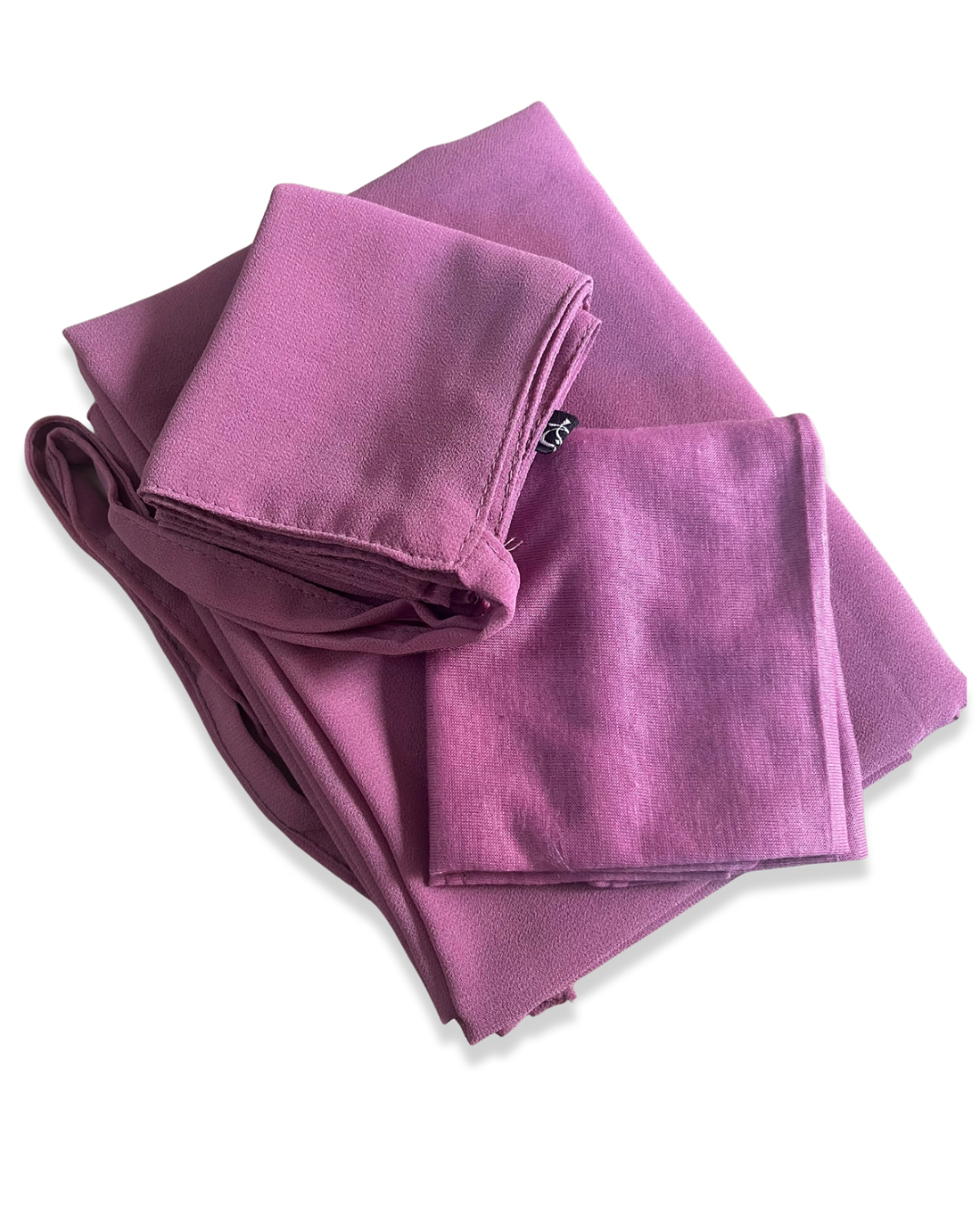 Bubblegum Hijab-Niqab-Cap Set