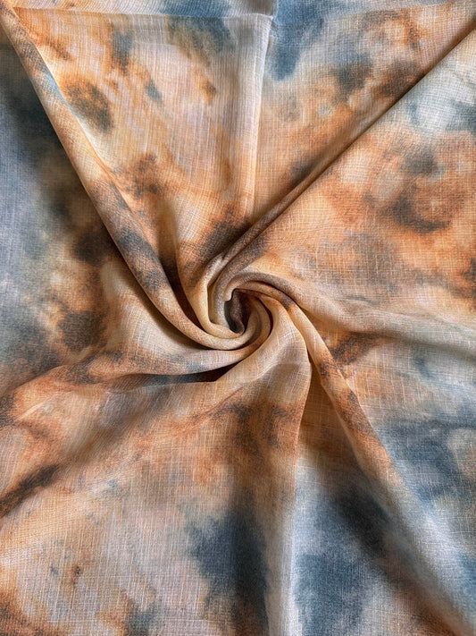 Ocean Tie’nDye Print Lawn