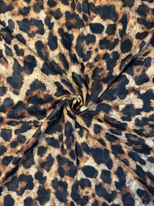 Cheetah Print Modal Lawn