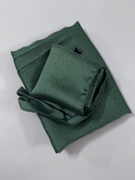 Jade Shimmer Hijab-Niqab Set