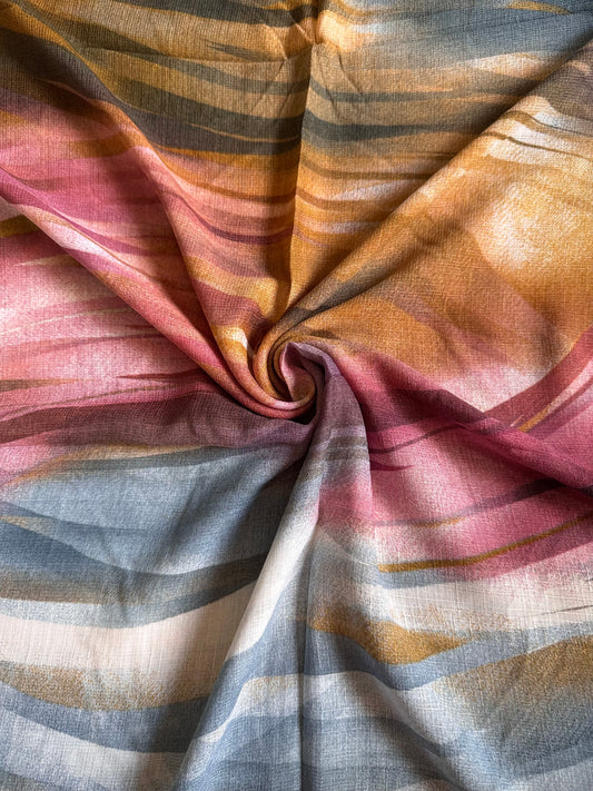 Fruity Stroke Print Lawn
