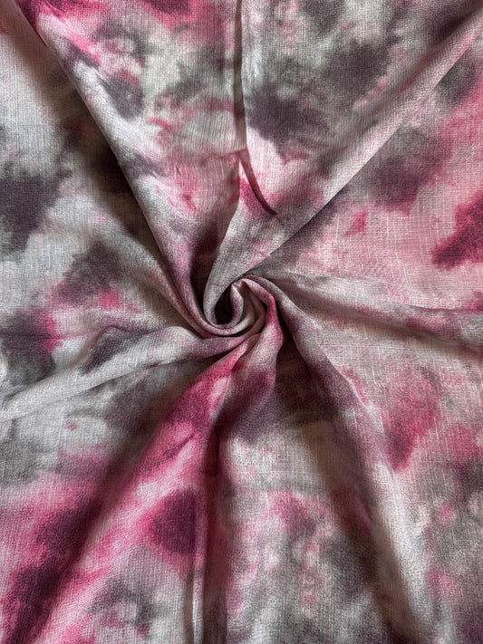 Pink Tie’nDye Print Lawn