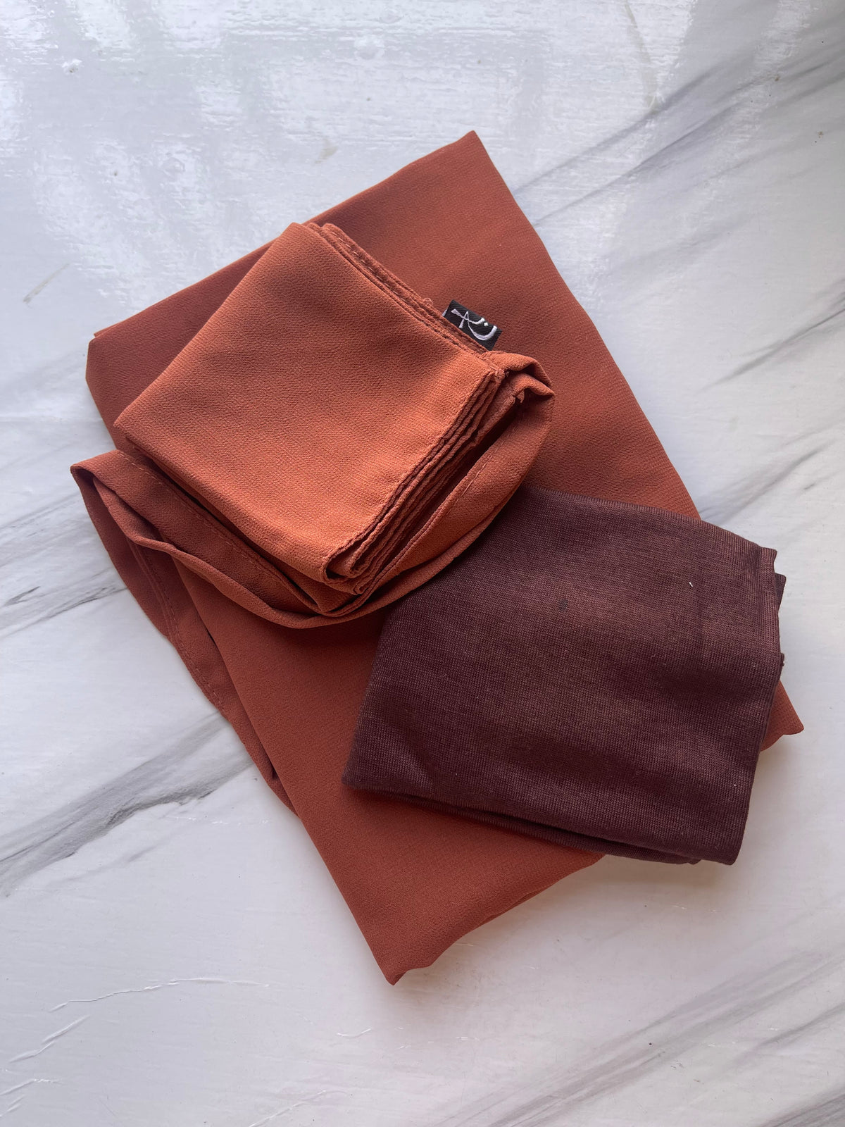 Sandlewood Hijab-Niqab-Cap Set