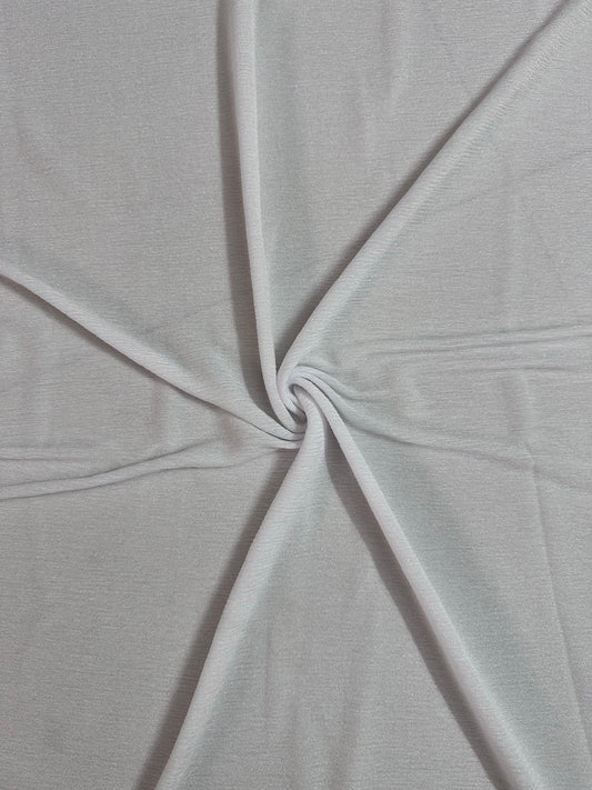 White Shimmer Jersey