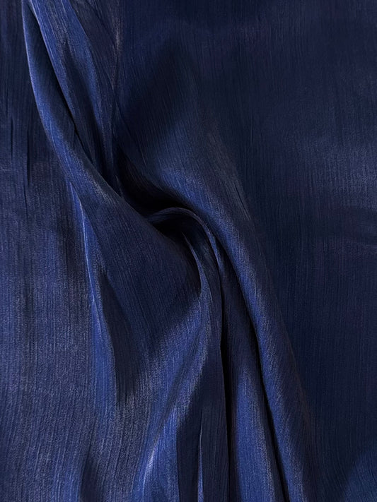 Navy Blue Luxury Silk