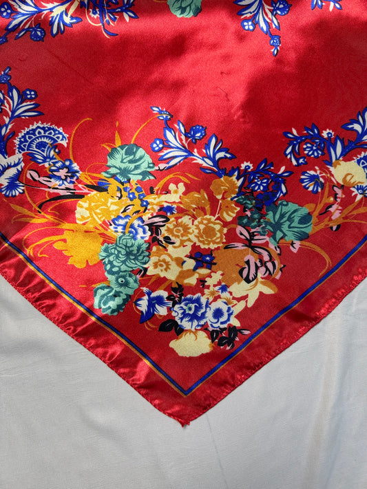 Red Bouquet Bandana