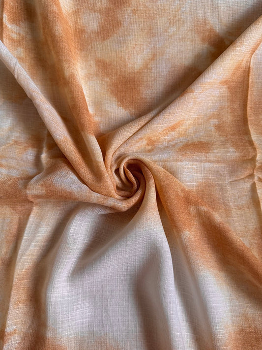 Nude Tie’nDye Print Lawn