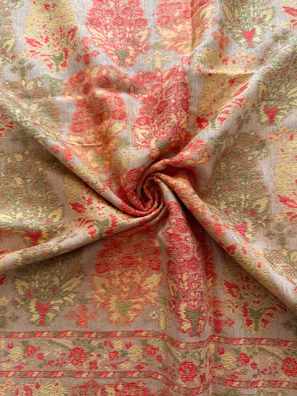 Warm Carey Printed Pashmina