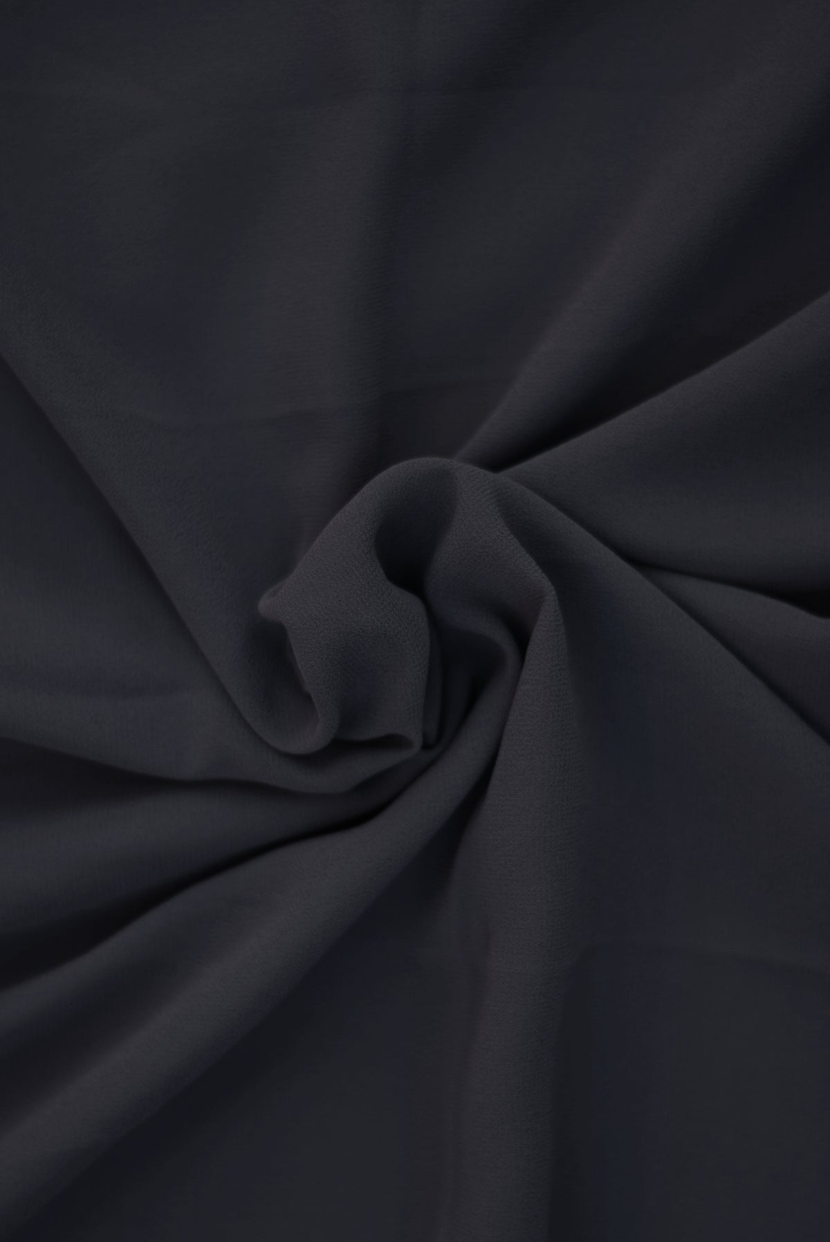 Charcoal Grey Georgette