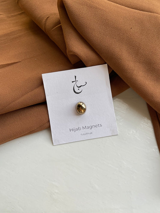 Copper Egg Magnet Metallic