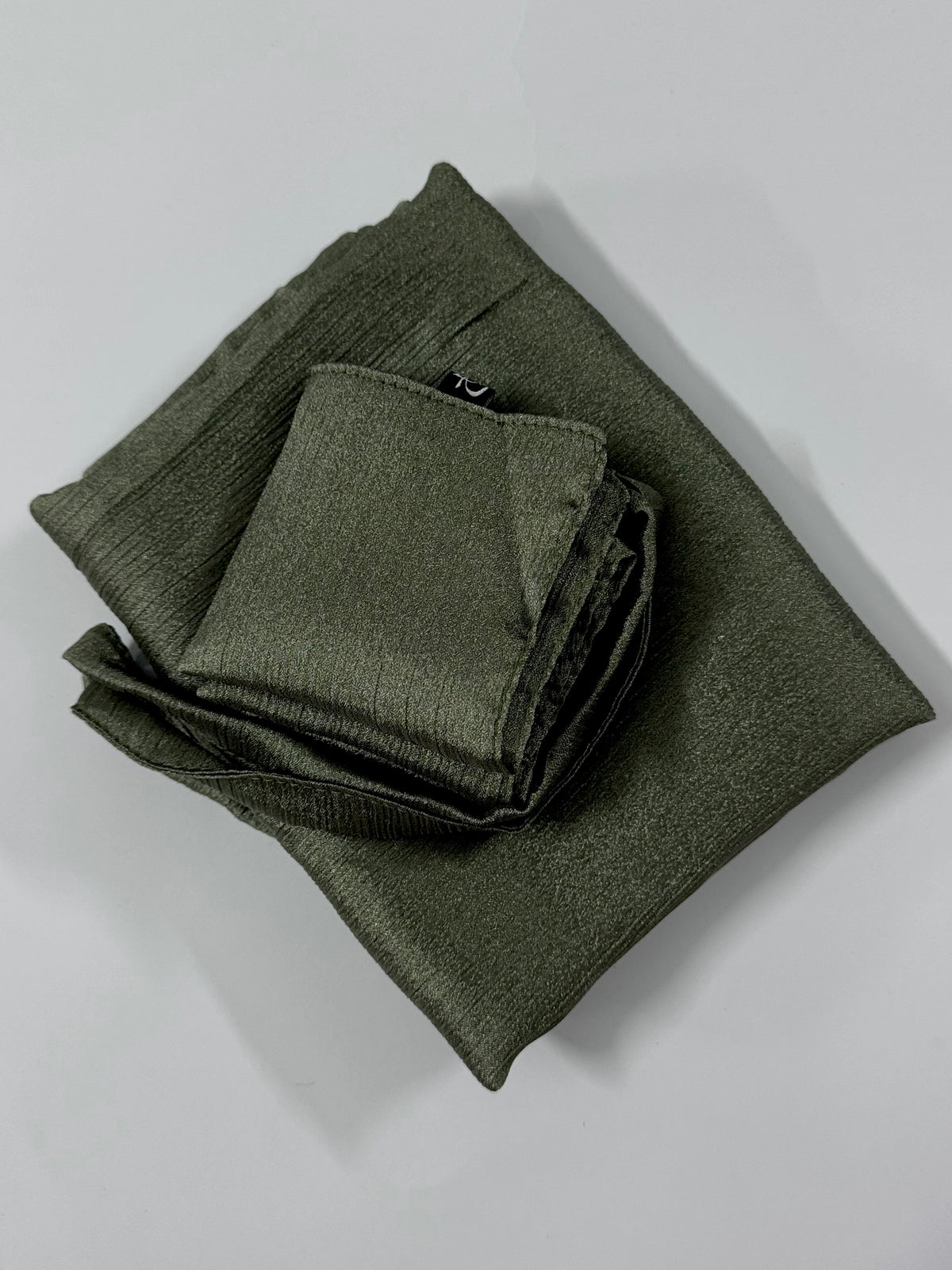 Kale Shimmer Hijab-Niqab Set