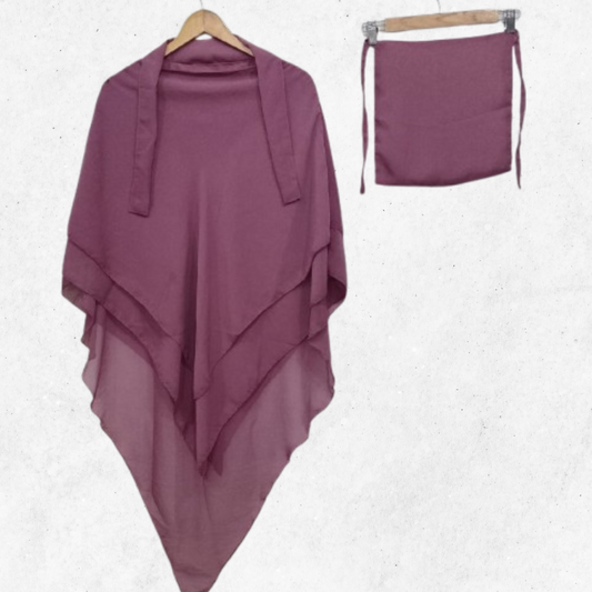 Falsa Khimar-Niqab Set