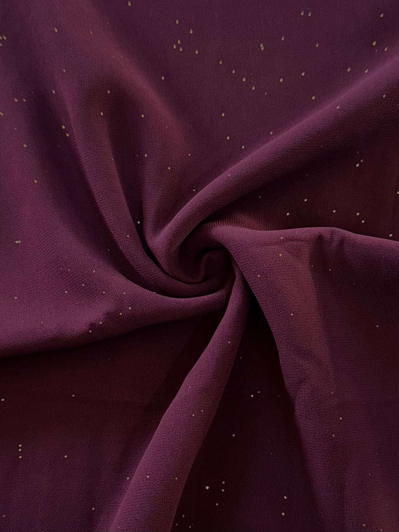 Soft Purple Dust Georgette