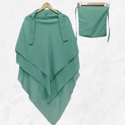 Pista Khimar-Hijab Set