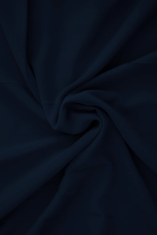 Navy Blue Georgette