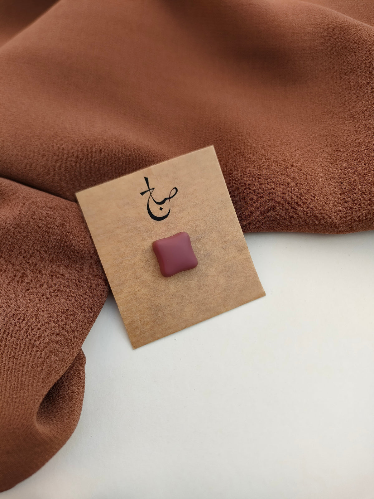 Pink Square Magnet (Matt)
