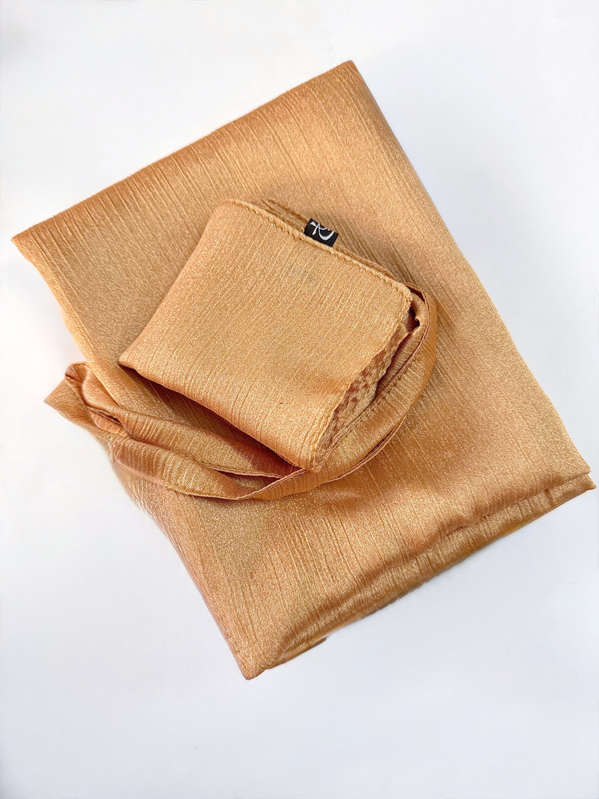 Golden Shimmer Hijab-Niqab Set